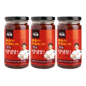 백종원의 만능양념장소스 370g, 3개