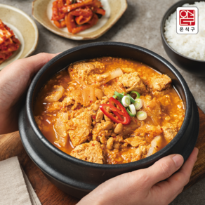 온식구 전통 수제 두부 청국장찌개, 3개, 500g