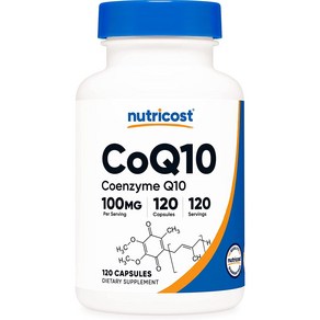 뉴트리코스트 CoQ10 100mg, 120정, 1개