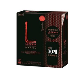 루카스나인 쁘띠 마일드 아메리카노 100T+30T, 1.4g, 130개입, 1개