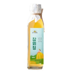 성주 참외 50% 함유 농부가 만든 참외청, 1개, 210ml