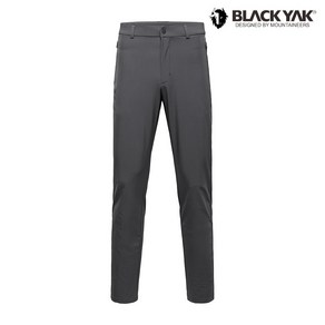 블랙야크 [ BLACK YAK ] 24년 가을 신상품!!베이직한 디자인의 간절기 기본형 팬츠 남성 스탠다드 팬츠 GY 24PNF