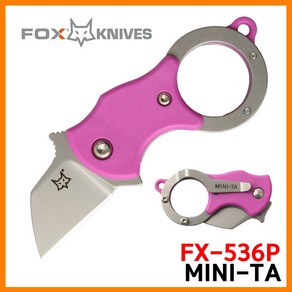 폭스 FOX Mini-TA Knife FX-536P 미니 나이프 EDC, 1개