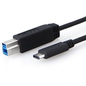 USB 3.1 C to USB 3.0 B케이블 usb B to C 케이블, 1개