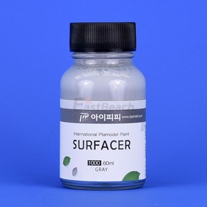 아이피피 서페이서 그레이 1000 병입60ml 밑색 프라모델 건담 피규어 색칠 하도작업