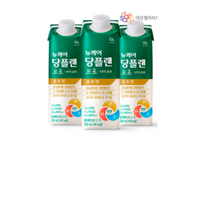 뉴케어 당플랜 호두맛 당뇨환자영양식, 230ml, 10개