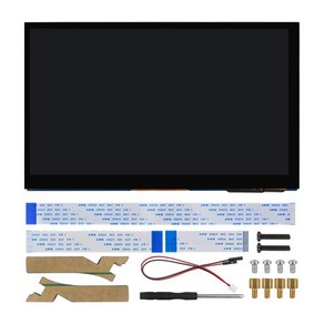 DSI 터치 스크린 라즈베리 파이 5 4B 3B + IPS 디스플레이 800x480 LCD MIPI CSI 케이블 RPI Pi5 용 표준 모니터 포함 7 인치, 01 Fo Pi 4 3