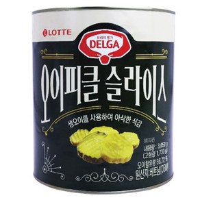 델가 생 오이피클 3kg 3050g, 3.05kg, 3개