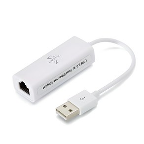 림스테일 USB 유선 랜카드 노트북용 화이트, 1개