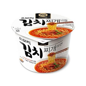 GS리테일 유어스 오모리 김치찌개 편의점 컵라면 150g, 16개