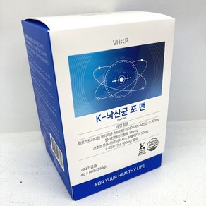 비타민하우스 K-낙산균 포 맨 60포 1박스, 1개, 240g