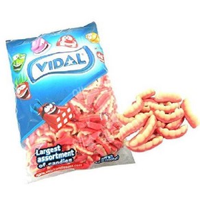 Vidal 비달사탕 사워 메가줌 구미 치아 이빨 모양 2kg, 1개