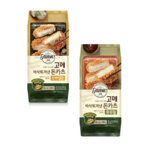 CJ고메 돈카츠 3팩(통등심X2+모짜치즈), 450g, 1세트