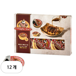 메이플조 메이플 시럽 6p, 120g, 12개