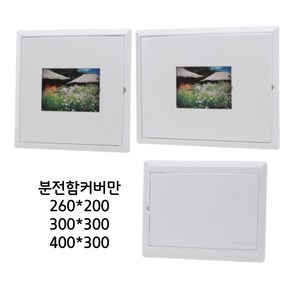 세대통신함 분전함 단자함 두꺼비집 커버만 260x200 300x300 400x300, 260X200 사이즈, 1개