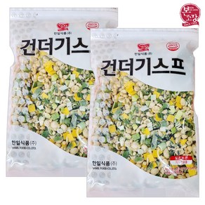 [퀴클리몰] 한일식품 본고장 건더기스프, 2개, 250g