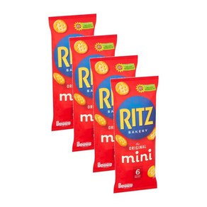 Ritz 리츠 오리지널 미니 크래커 25g 6입 4팩