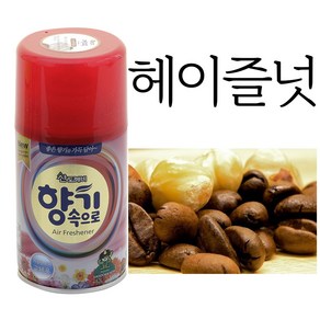 산도깨비 향캔 X 4개 - 헤이즐넛향 27가지 다양한 리필향캔 방향캔 방향제, 290ml