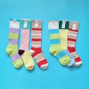 [당일발송] 요이삭스 니삭스 23뮤지컬 유아 & 주니어 & 성인Fee 양말 yoi socks