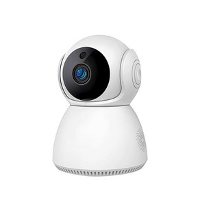 예스카모 YESKAMO 전방향 회전 실내 무선 Wi-Fi 홈 CCTV 카메라, 화이트, KR-852-1080P, 1개