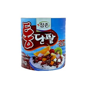 참존 통단팥 골드 3kg (6개1박스) 빙수팥 통조림팥 3kg 6개, 6개