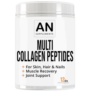 AHOLIC NUTRITION Multi Collagen Peptides Powde G AHOLIC NUTRITION 멀티 콜라겐 펩타이드 파우더 머리카락 피부 손톱 소화, Unflavoed, 30 Sevings (Pack of 1), 1개, 589.67g