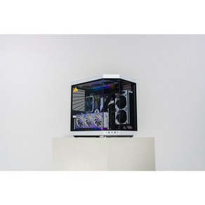 HYTE 풀구성 하이엔드 데스크탑 9800X3D / RTX 4080SUPER 게이밍 컴퓨터 본체, HYTE 에디션, Fee DOS, 2TB, 32GB, 화이트