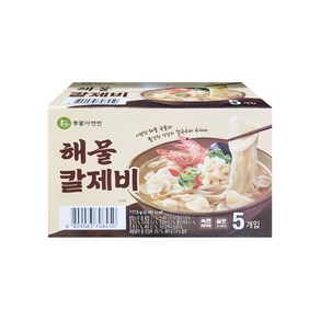 이가자연면 해물칼제비 777.5g, 1개