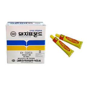 돼지표본드30ml 10개입 돼지본드D-5251