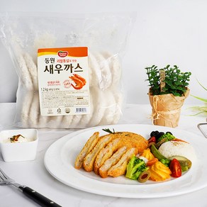 동원 리얼통살새우까스 1.2kg (60g x 20EA), 1개