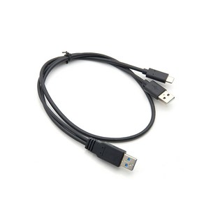 Coms USB 3.1 C타입 Y 케이블 충전 데이터 TB301, 1개