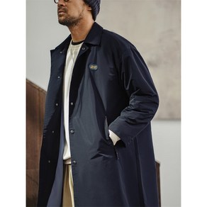 남성 코트 빈티지 Teflon 트리플 발마켄 트렌치 터틀넥 하프 코트 Balmacan tench coat TS2307606