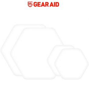 GEARAID 아웃도어 텐트 의류 장비수선 수선패치 C, 투명4개, 1개