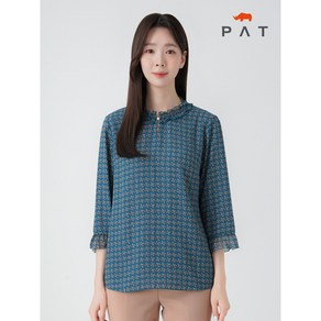 PAT 전판프린트 티블라우스 1I65301