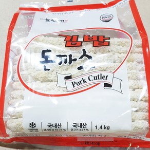 늘찬애 김밥돈까스 1.4Kg [ 70g x20개 ] 김밥용돈까스, 1개