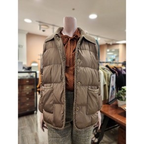 BCBG [올앤선드리] A NEW 니트카라 옆 트임다운 - A3W9G874 74 [BROWN]