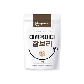 24년 국산 햇 찰보리 1kg, 1개