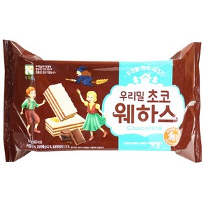 우리밀 초코 웨하스 80g X 5, 5개