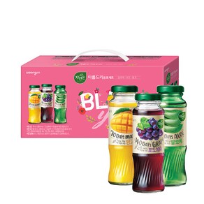 자연은 아름드리 음료세트, 180ml, 12개