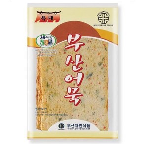 부산대원어묵 도톰한 납작어묵 특대(10장700g), 10개, 780g