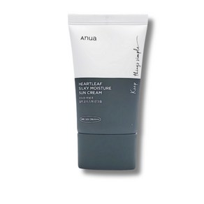 Anua Heatleaf Silky Moistue Sun Ceam 아누아 어성초 실키 모이스처 선크림 50ml SPF50+PA++++, 2개