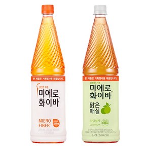 미에로화이바 1.2L X 3개 + 맑은매실 1.2L X 3개(총6개), 6개