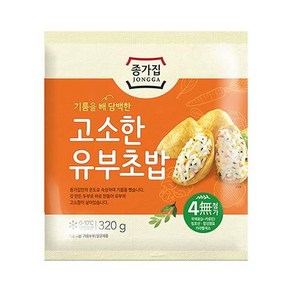 종가 종가집 고소한 유부초밥, 320g, 1개