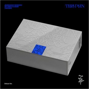 개봉앨범 포토카드 없음 / 정한X원우 (SEVENTEEN) - 1st Single Album THIS MAN (Deluxe Ve.)