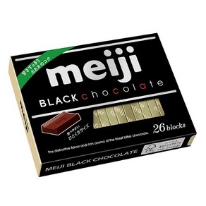 메이지 블랙 초콜릿 BOX (26개입) Black chocolate