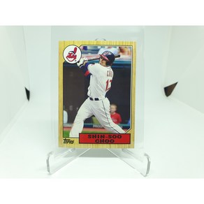 추신수 2012 Topps 1987 Mini 야구카드 MLB카드 클리블랜드 인디언스, 1개