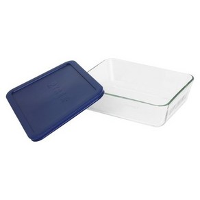 Pyex Simply Stoe 6-Cup Rectangula Glass Food Stoage Dish Pyex Simply Stoe 6컵 직사각형 유리 식품 보관 접시, 1개