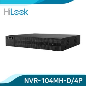 하이크비전 하이룩 400만화소 IP QHD 고화질 네트워크 POE 4CH CCTV NVR 녹화기