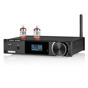 Douk Audio DAC-T1 PRO 진공관 프리앰프 USB DAC 블루투스 리시버 S/PDIF D/A 오디오 컨버터