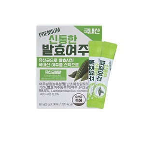 프리미엄 신통한 발효여주, 1개, 60g